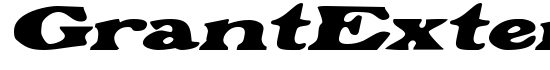GrantExtended Oblique - Download Thousands of Free Fonts at FontZone.net