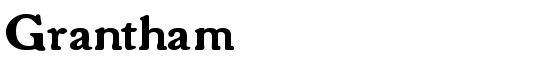 Grantham - Download Thousands of Free Fonts at FontZone.net