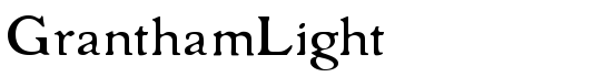 GranthamLight - Download Thousands of Free Fonts at FontZone.net