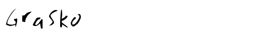 Grasko - Download Thousands of Free Fonts at FontZone.net
