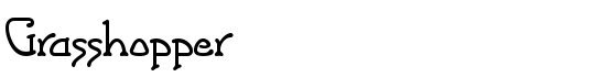 Grasshopper - Download Thousands of Free Fonts at FontZone.net