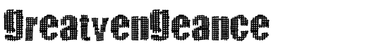 GreatVengeance - Download Thousands of Free Fonts at FontZone.net