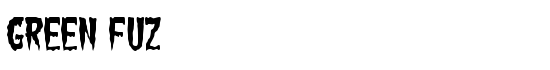Green Fuz - Download Thousands of Free Fonts at FontZone.net