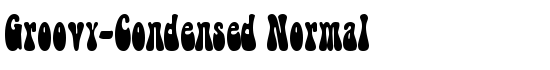 Groovy-Condensed Normal - Download Thousands of Free Fonts at FontZone.net