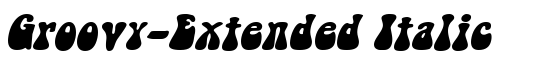 Groovy-Extended Italic - Download Thousands of Free Fonts at FontZone.net