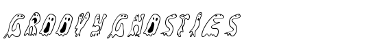 GroovyGhosties - Download Thousands of Free Fonts at FontZone.net