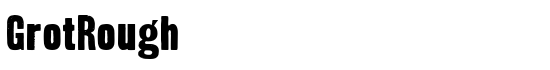 GrotRough - Download Thousands of Free Fonts at FontZone.net