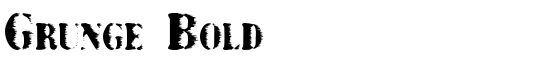 Grunge Bold - Download Thousands of Free Fonts at FontZone.net