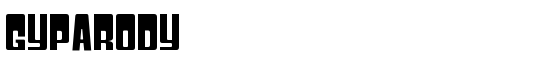 Gyparody - Download Thousands of Free Fonts at FontZone.net