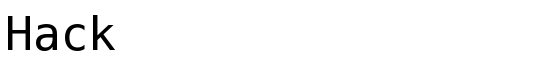 Hack - Download Thousands of Free Fonts at FontZone.net