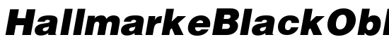 HallmarkeBlackOblique - Download Thousands of Free Fonts at FontZone.net