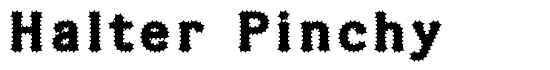 Halter Pinchy - Download Thousands of Free Fonts at FontZone.net