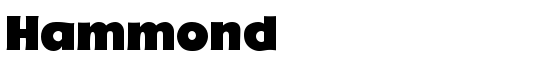 Hammond - Download Thousands of Free Fonts at FontZone.net