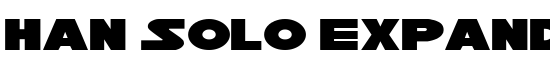 Han Solo Expanded - Download Thousands of Free Fonts at FontZone.net