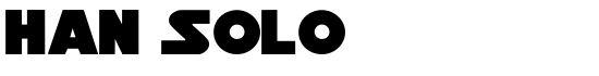 Han Solo - Download Thousands of Free Fonts at FontZone.net