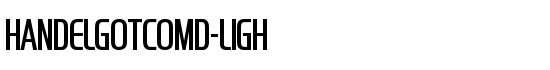 HandelGotComD-Ligh - Download Thousands of Free Fonts at FontZone.net