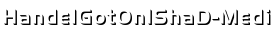 HandelGotOnlShaD-Medi - Download Thousands of Free Fonts at FontZone.net