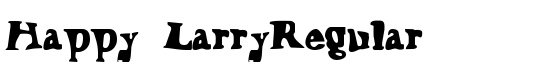 Happy LarryRegular - Download Thousands of Free Fonts at FontZone.net