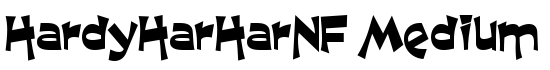 HardyHarHarNF Medium - Download Thousands of Free Fonts at FontZone.net