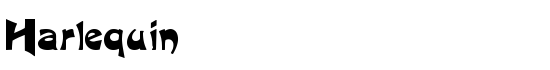 Harlequin - Download Thousands of Free Fonts at FontZone.net