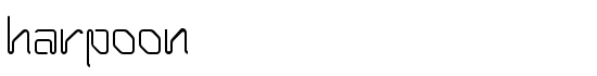 Harpoon - Download Thousands of Free Fonts at FontZone.net