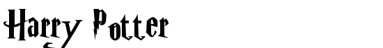 Harry Potter - Download Thousands of Free Fonts at FontZone.net