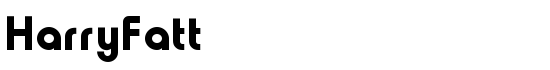 HarryFatt - Download Thousands of Free Fonts at FontZone.net