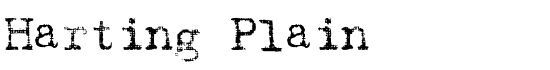 Harting Plain - Download Thousands of Free Fonts at FontZone.net
