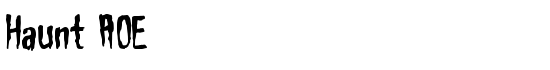 Haunt AOE - Download Thousands of Free Fonts at FontZone.net