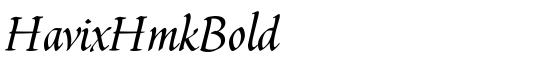 HavixHmkBold - Download Thousands of Free Fonts at FontZone.net