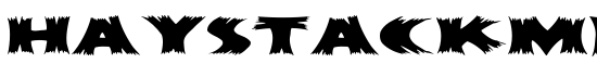 HayStackMF Wide - Download Thousands of Free Fonts at FontZone.net