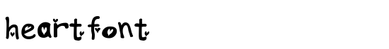 heartfont - Download Thousands of Free Fonts at FontZone.net