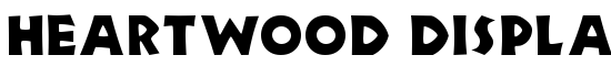 Heartwood Display SSi - Download Thousands of Free Fonts at FontZone.net