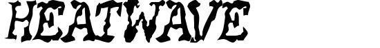 HEATWAVE - Download Thousands of Free Fonts at FontZone.net