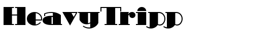 HeavyTripp - Download Thousands of Free Fonts at FontZone.net