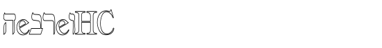 hebrewHC - Download Thousands of Free Fonts at FontZone.net