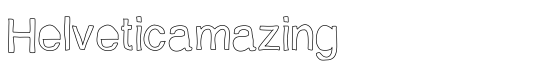 Helveticamazing - Download Thousands of Free Fonts at FontZone.net
