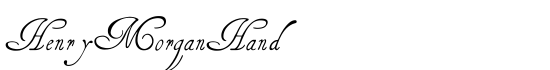 HenryMorganHand - Download Thousands of Free Fonts at FontZone.net