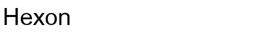 Hexon - Download Thousands of Free Fonts at FontZone.net