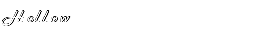 Hollow - Download Thousands of Free Fonts at FontZone.net