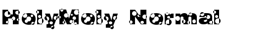 HolyMoly Normal - Download Thousands of Free Fonts at FontZone.net