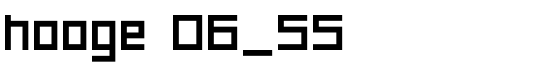 hooge 06_55 - Download Thousands of Free Fonts at FontZone.net