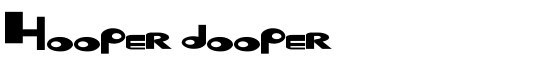 Hooper dooper - Download Thousands of Free Fonts at FontZone.net