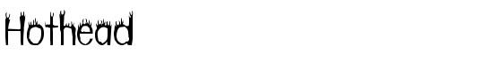 Hothead - Download Thousands of Free Fonts at FontZone.net