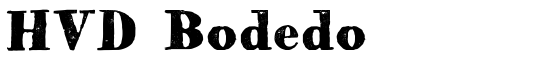 HVD Bodedo - Download Thousands of Free Fonts at FontZone.net