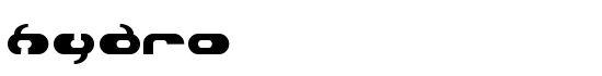 Hydro - Download Thousands of Free Fonts at FontZone.net