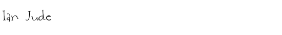 Ian Jude - Download Thousands of Free Fonts at FontZone.net