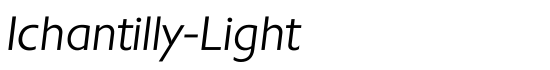 Ichantilly-Light - Download Thousands of Free Fonts at FontZone.net