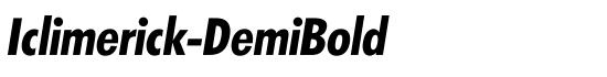 Iclimerick-DemiBold - Download Thousands of Free Fonts at FontZone.net