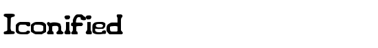 Iconified - Download Thousands of Free Fonts at FontZone.net